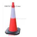 100CM EVA Safety Cones Collapsible Traffic Cone Reflective Cone